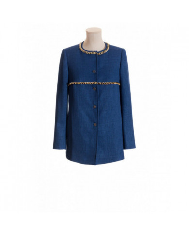 Chaqueta ligera con cadena