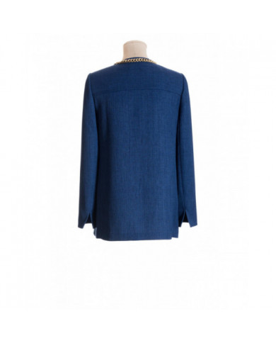 Chaqueta ligera con cadena