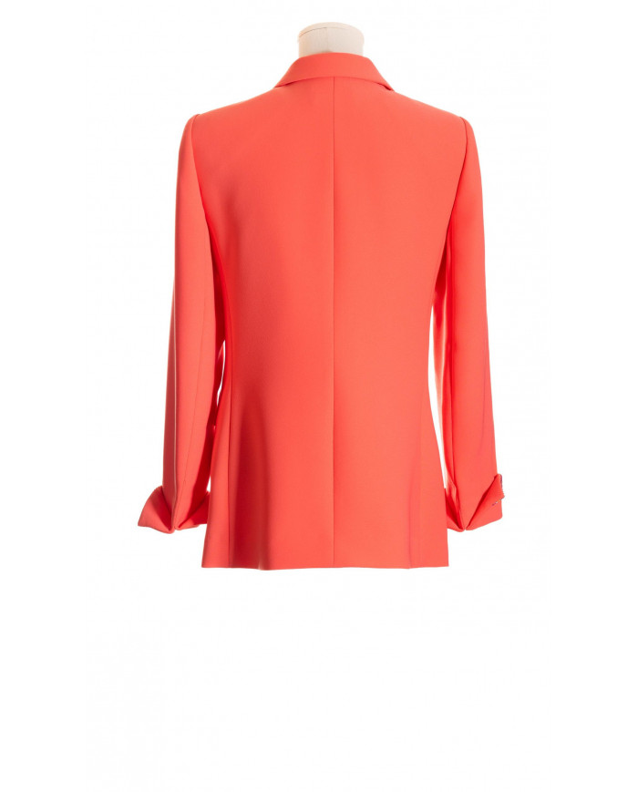 Blazer naranja con cinta
