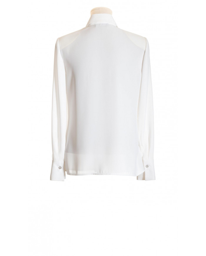 Blusa volantes horizontales