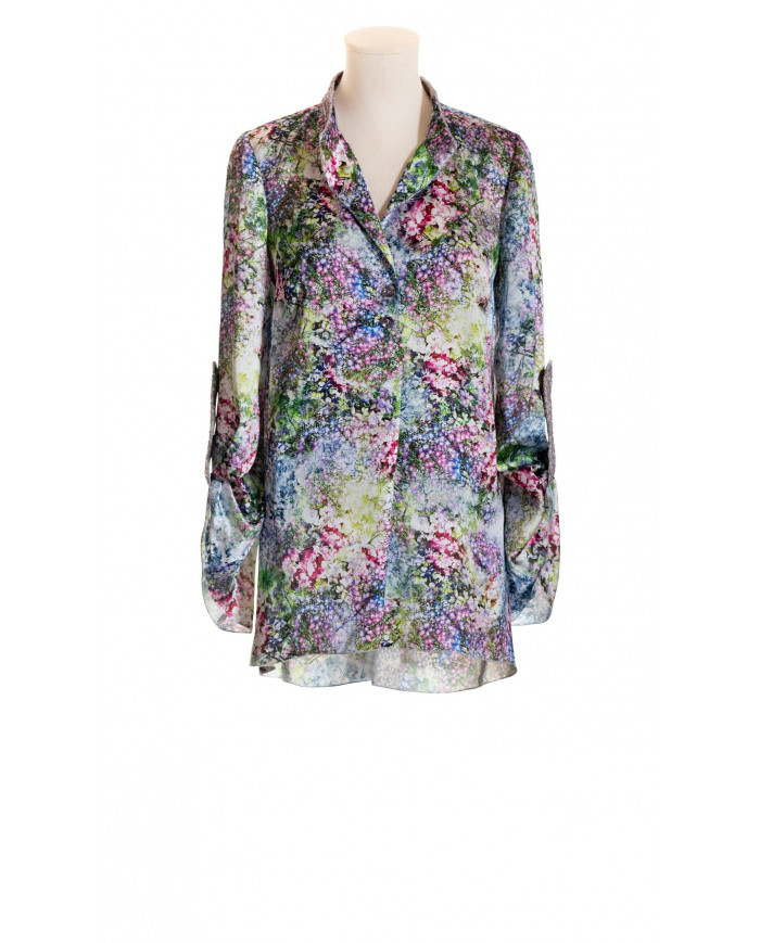 Blusón estampado floral