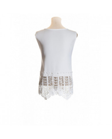 Top con “guipour”