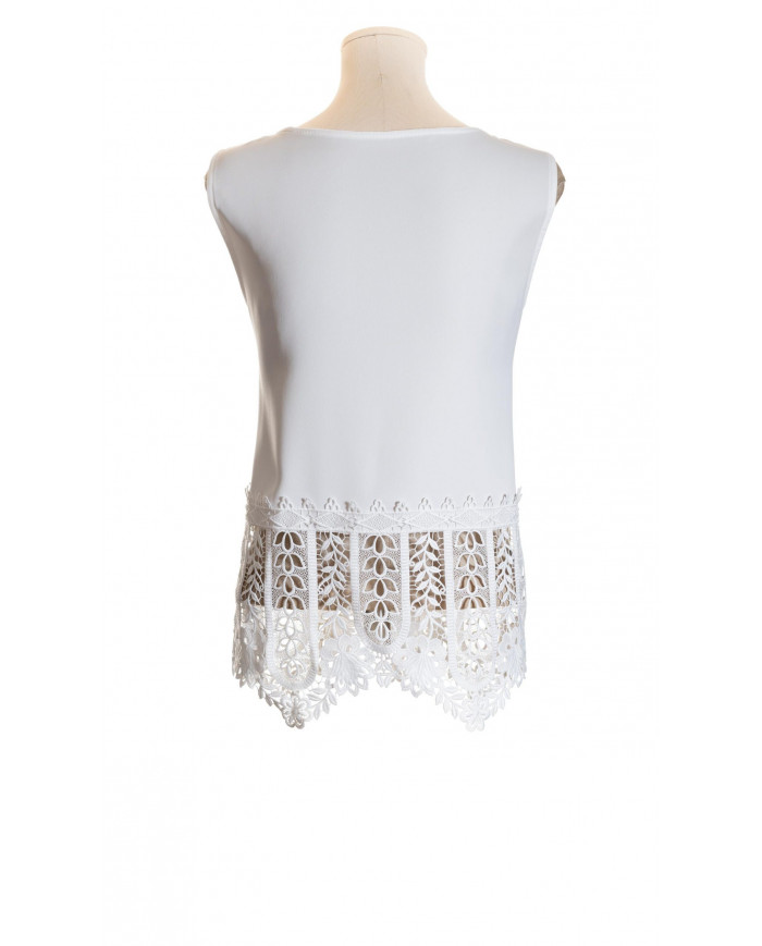 Top con “guipour”