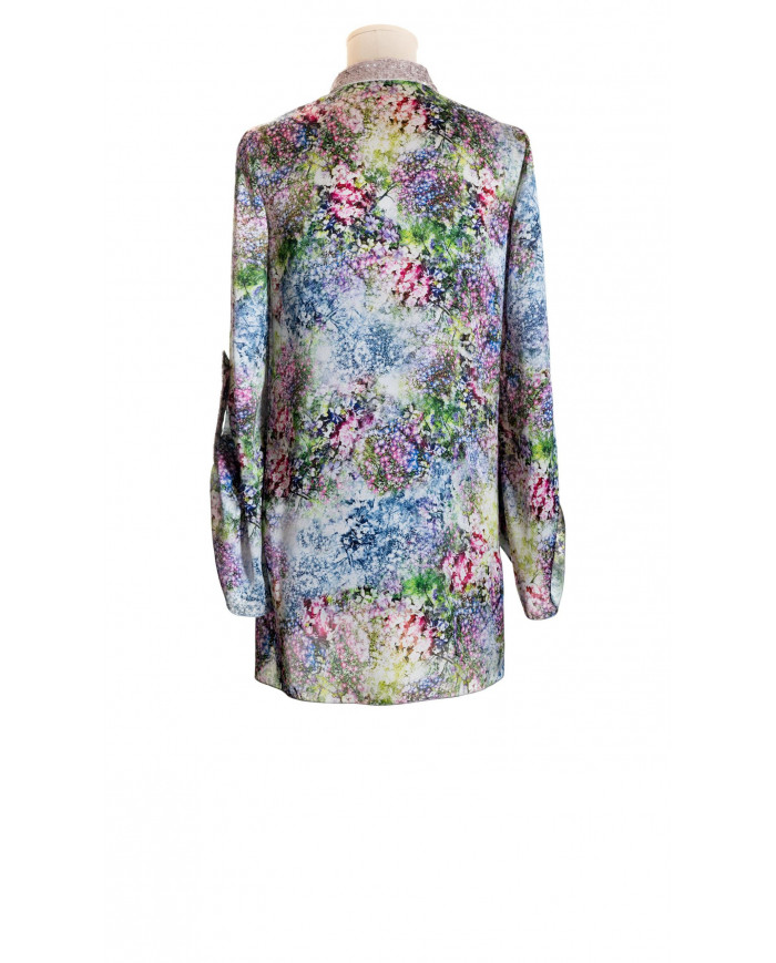 Blusón estampado floral