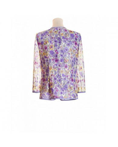 Chaqueta Croché Multicolor