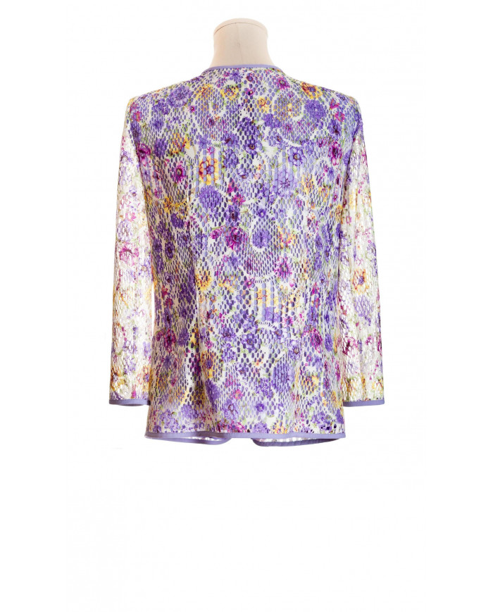 Chaqueta Croché Multicolor