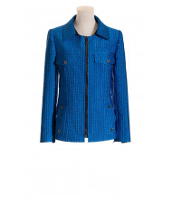 Cazadora «Animal Print» Con Cremallera