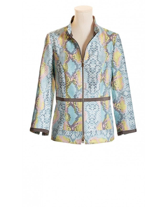 Chaqueta-cazadora animal-print