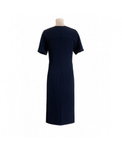 Vestido con adornos botones