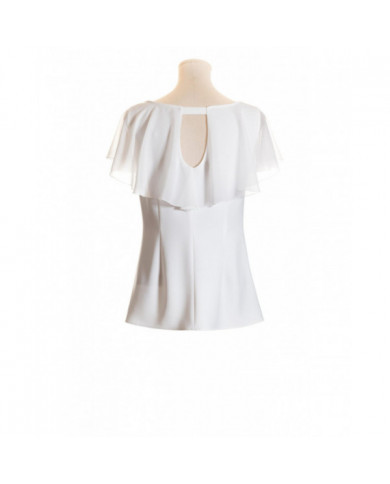 Cuerpo de crêpe y gasa